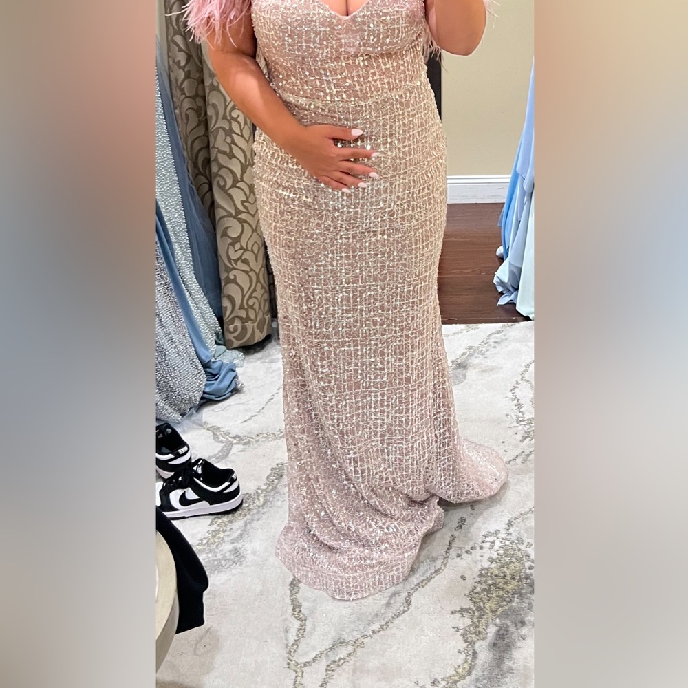 Pink dress Mona Lisa boutique